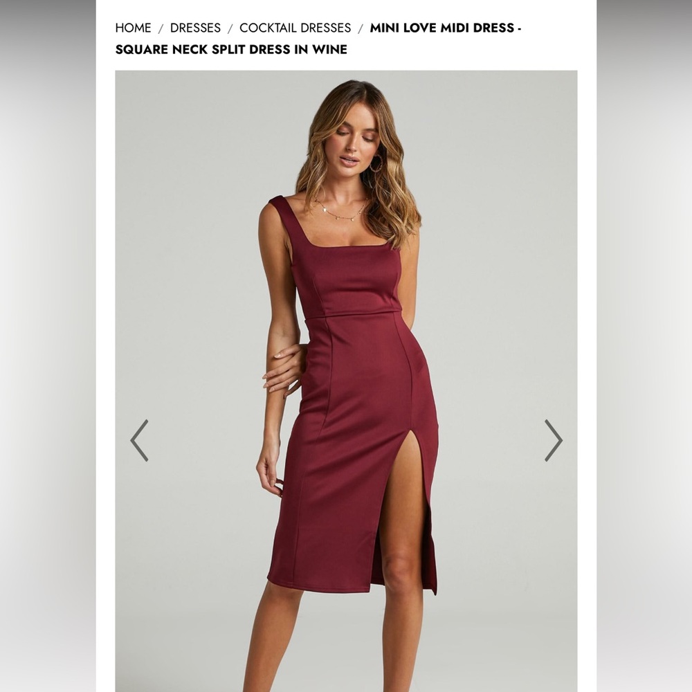 NWT Showpo dress in Rose